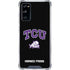 TCU Horned Frogs Logo Galaxy S20 FE Clear Case